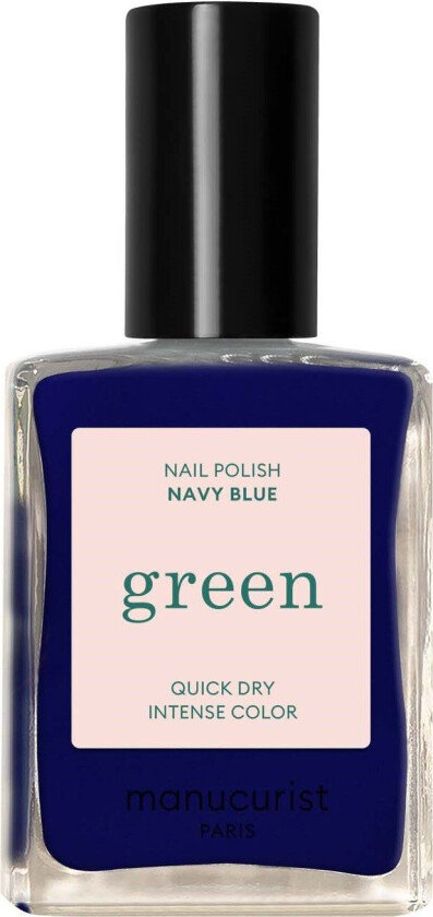 Green Nail Polish Navy Blue