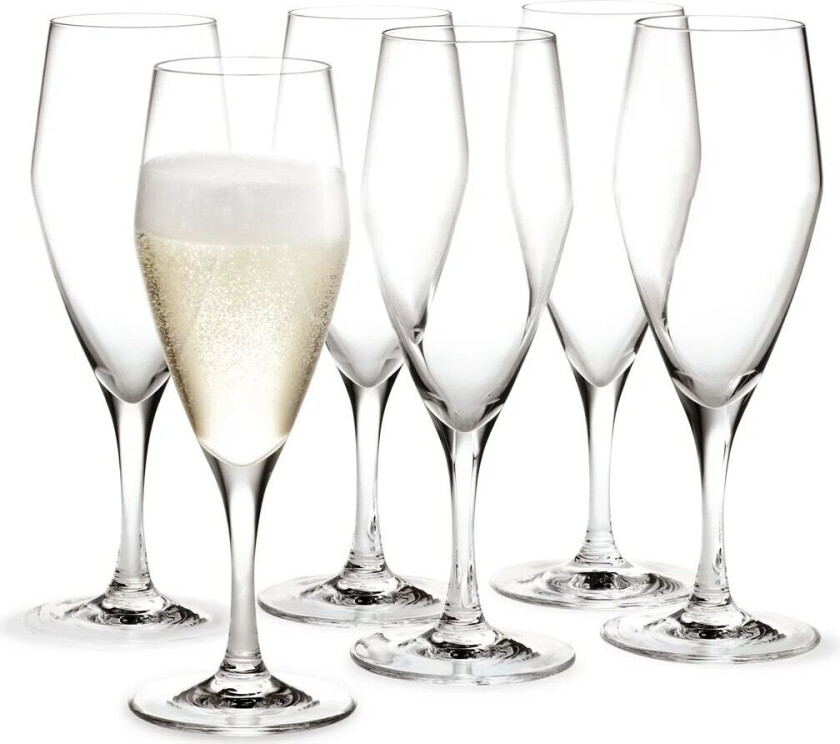 Perfection champagneglass 23 cl 6-pakning Klar ​ ​