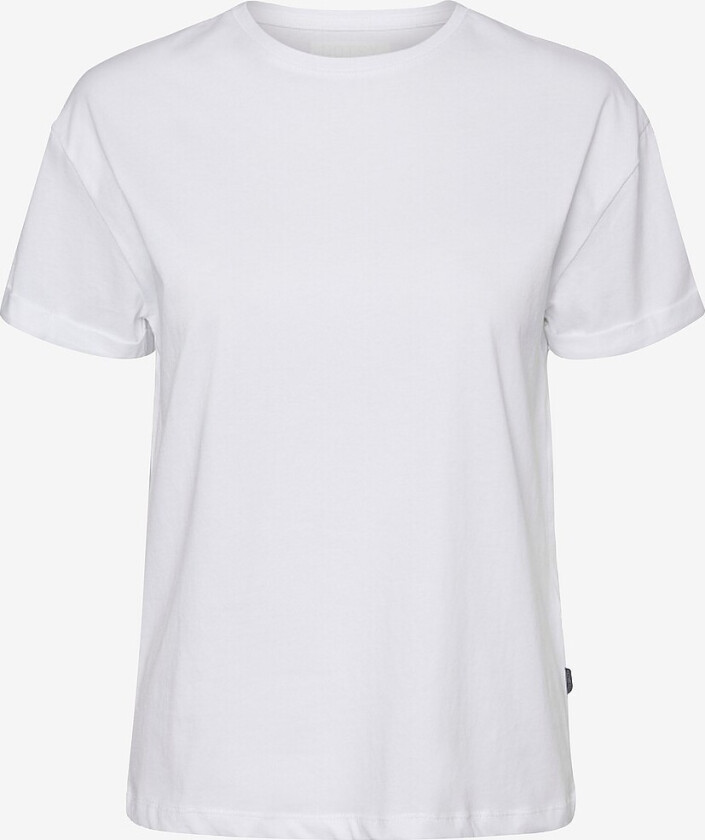 Topp nmBrandy S/S Top - Hvit