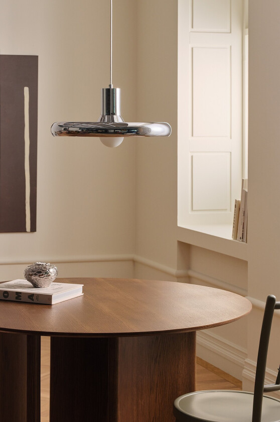 Taklampe Ebba - Krom