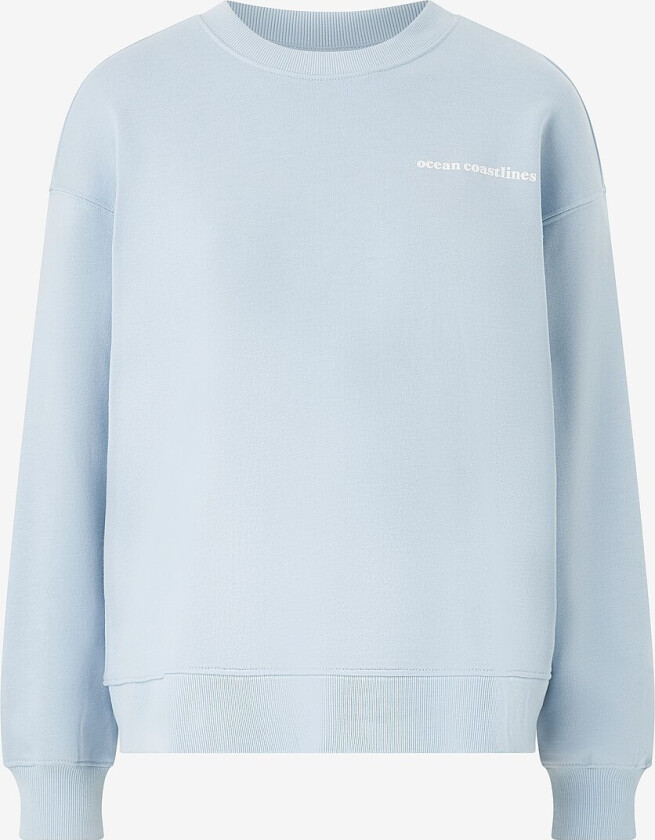 Collegegenser Embroidery Sweater - Blå
