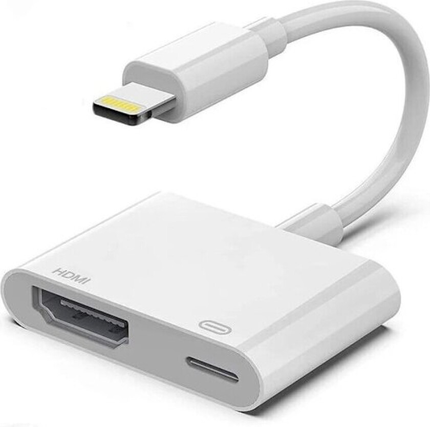 Lightning til HDMI Digital TV-adapter FULL HD 1080P-kabel for Apple iPad iPhone