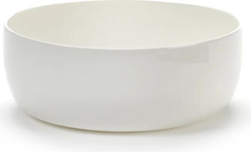 Base frokostskål med lav kant hvit 16 cm