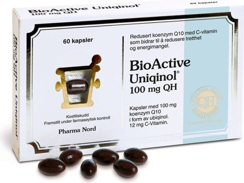 BioActive Q10 Uniqinol 100 mg