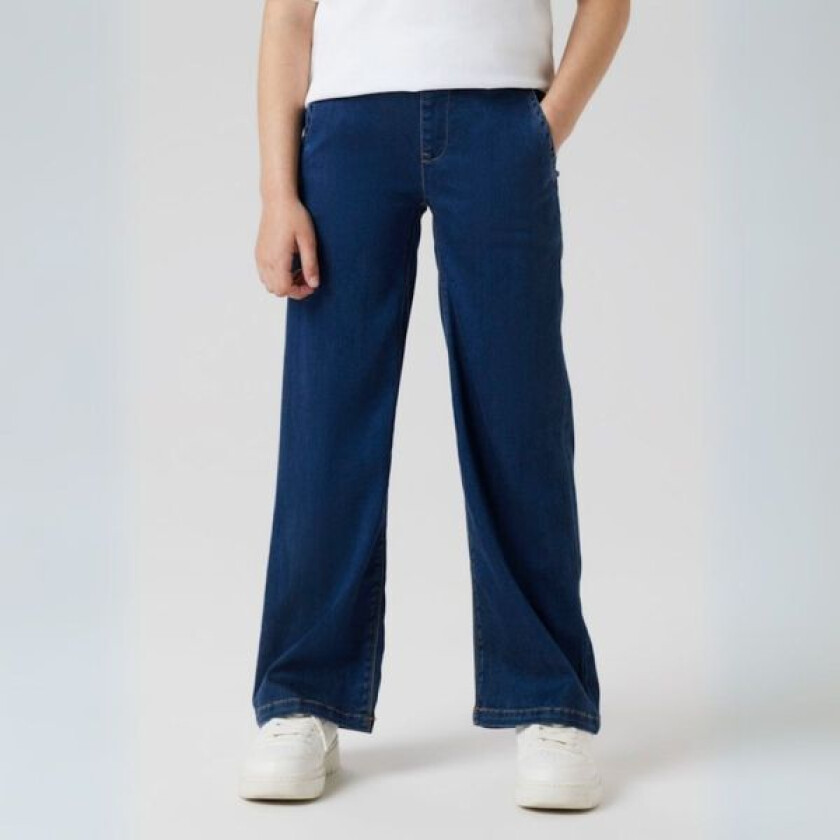 Name It - Bukse Salli Wide Jeans Denim Blue