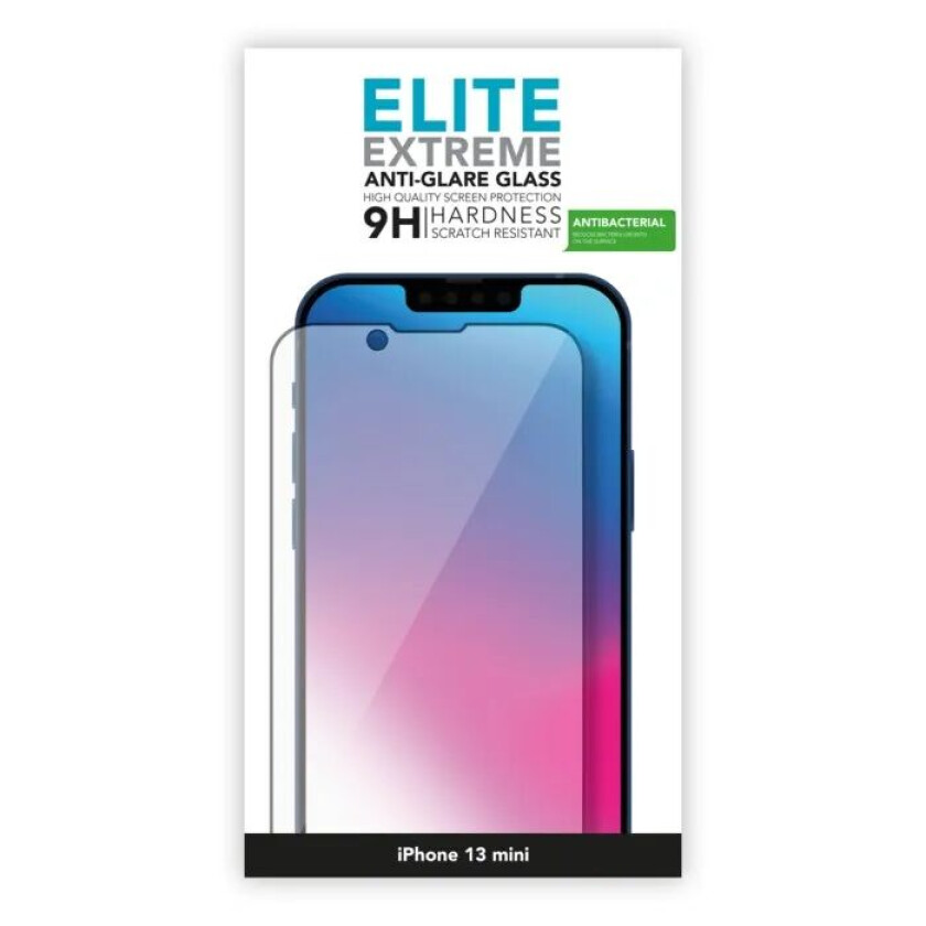 Elite Extreme Anti-Glare Skjermbeskytter for iPhone 13 Mini