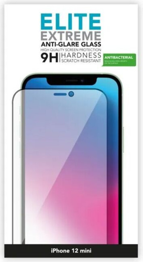 Elite Extreme Anti-Glare Skjermbeskytter for iPhone 12 Mini