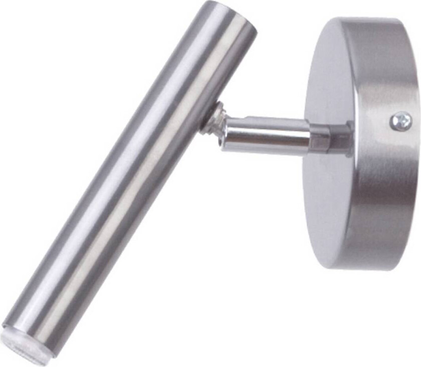 Vegglampe Sopel, sølv, 1 lyskilde, stål, G9, høyde 15 cm