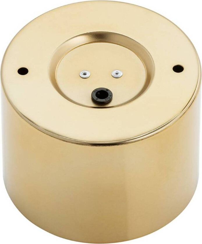 Downlight Chloe fast, stål messingfarget