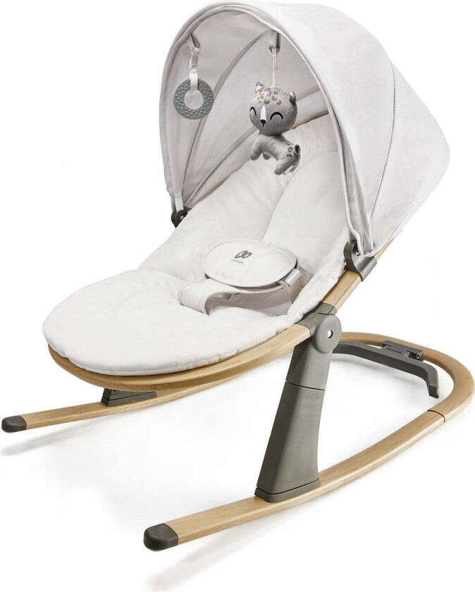 ELSU Vippestol, Grå - Vippestoler - Polyester,Metall