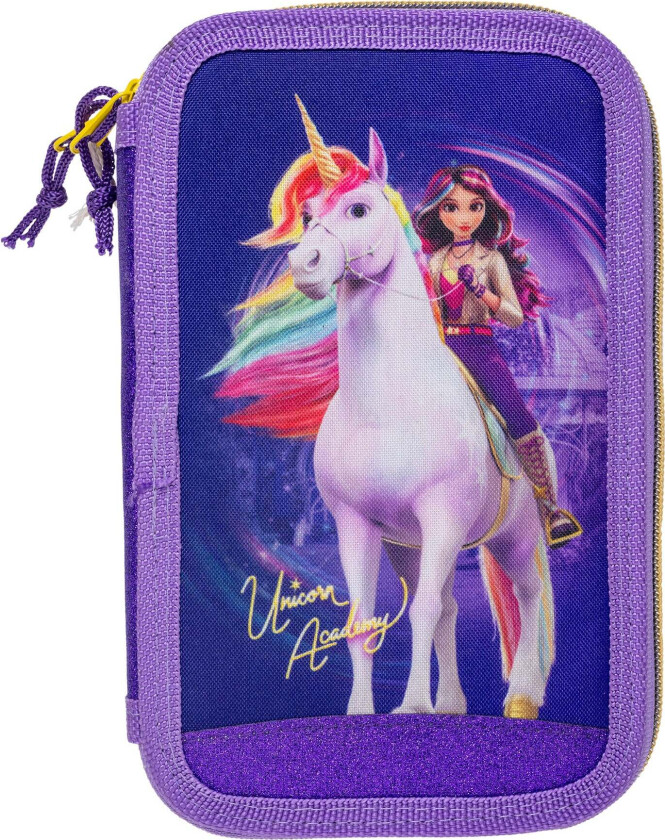 Bilde av Dobbeltpennal, Lilla - Pennal