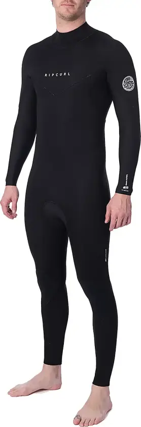 Dawn Patrol 3/2 GB Back Zip Våtdrakt svart