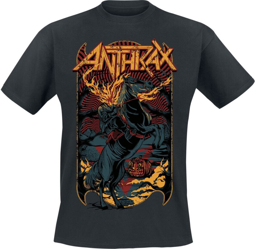 T-skjorte - Headless Horseman - S til 4XL - Herrer - svart