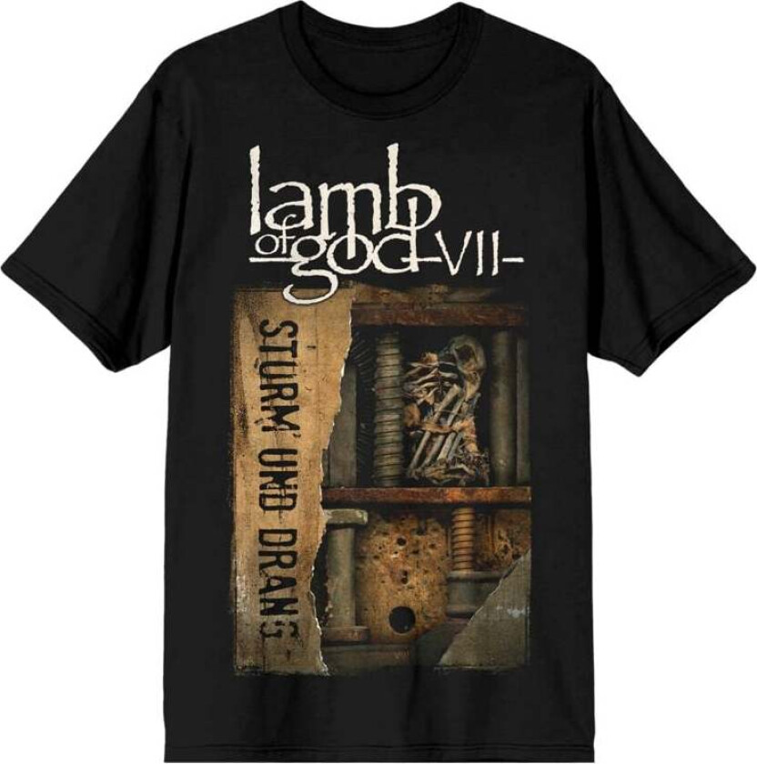 T-skjorte - Sturm Und Drang Cover - S til 4XL - Herrer - svart