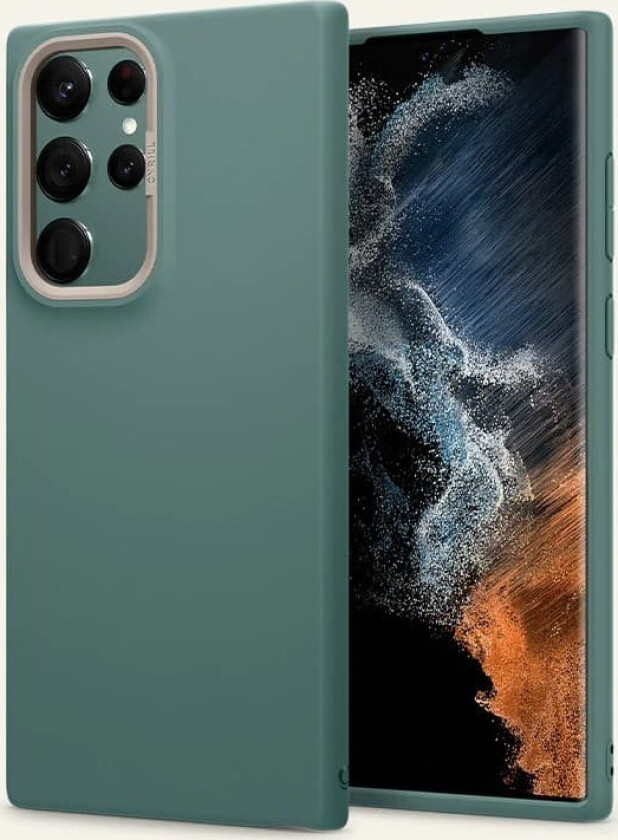 Cyrill Samsung Galaxy S22 Ultra Deksel Color Brick Kale