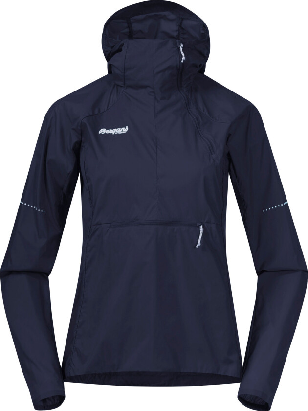 Fløyen Women's Anorak XS, Navy/Aluminium