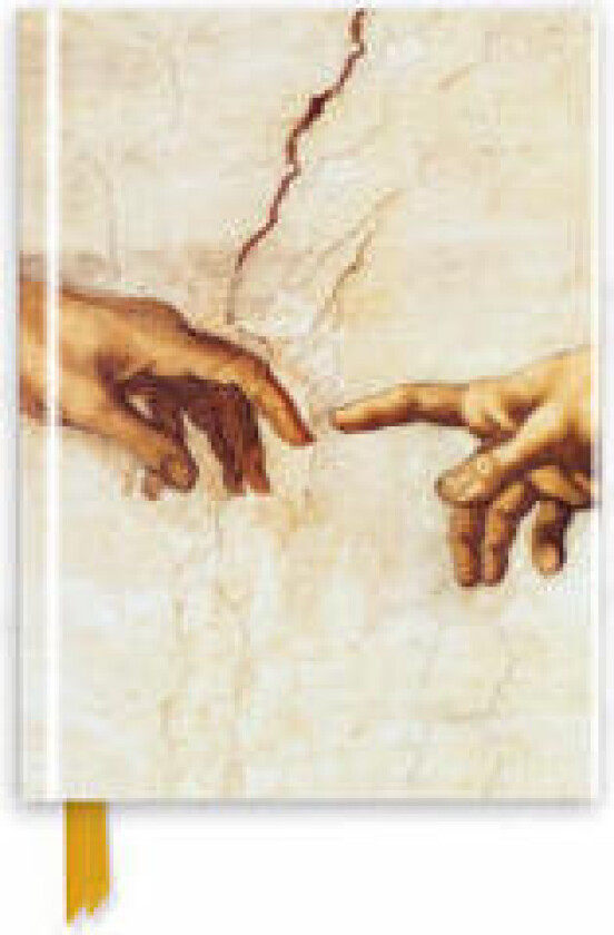 Michelangelo: Creation Hands (Foiled Journal)