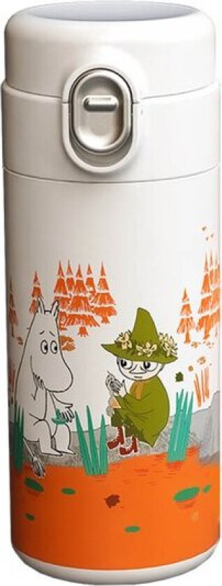 Mummi termokopp 32 cl oransje/hvit