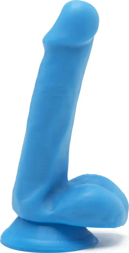 Happy Dicks Dildo Blå 15 cm