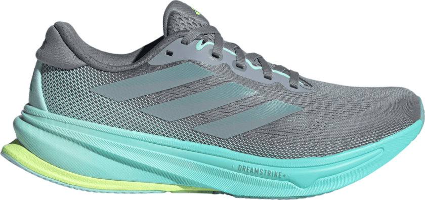 adidas Supernova Rise 2, løpesko, dame Grey/Grey/Flash Aqua