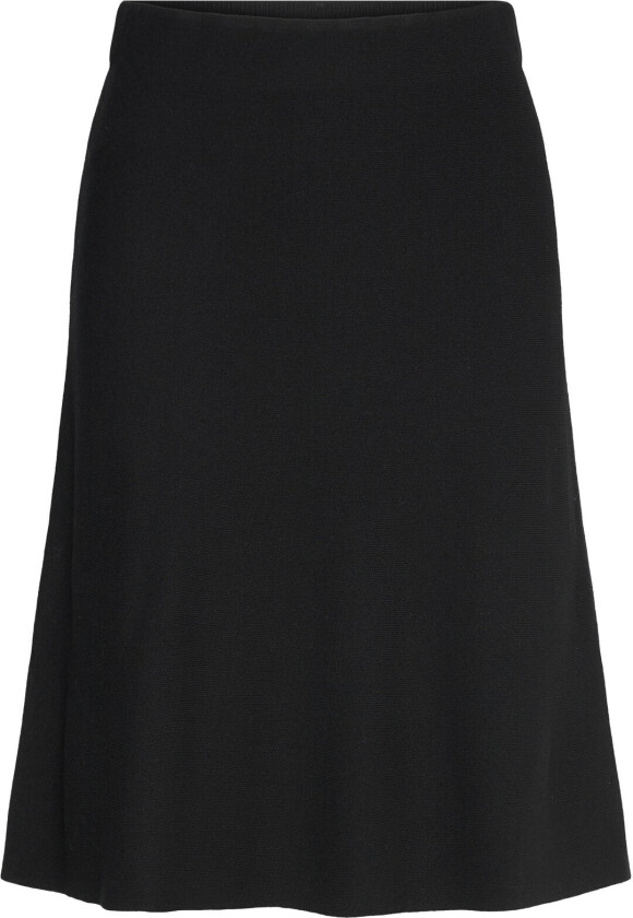 Slindianna Skirt Skirts Knee-length & Midi Skirts Black Soaked In Luxury