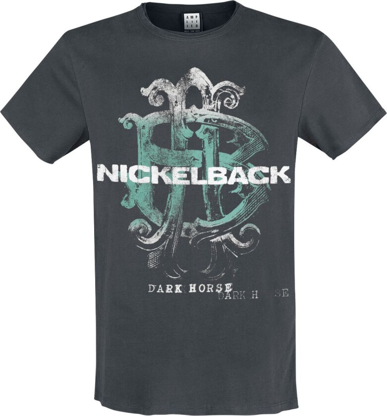 T-skjorte - Dark horse - S til XXL - Herrer - koksgrå