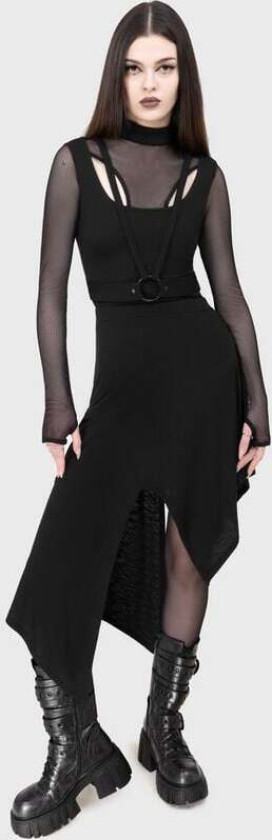 Goth Kort skjørt - Crimsolite Skirt - XS til 4XL - Damer - svart