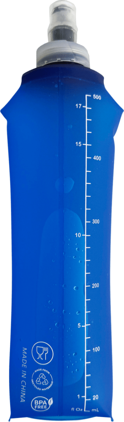 Soft Flask 500 ml, drikkeflaske til løpevest BLACK