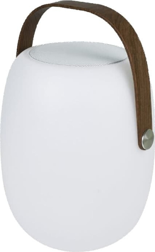 Pia Moonlight Oval Stor høyttaler (hvit)