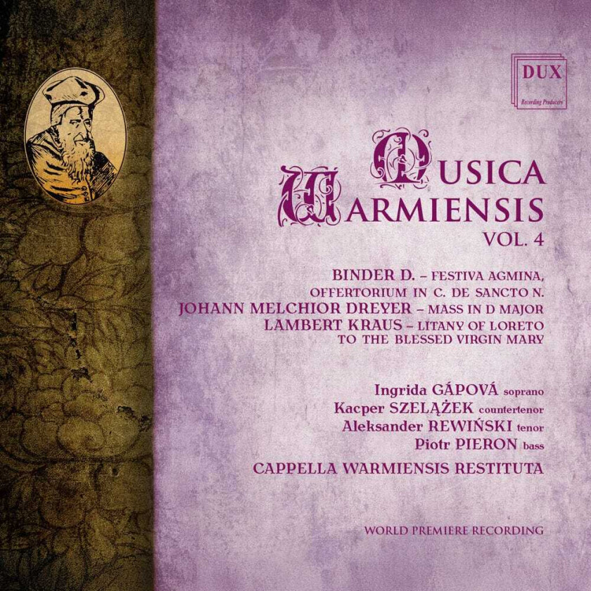 Paul Neubauer, Binder D., Johann Melchior Dreyer, Lambert Kraus Musica Warmiensis Vol. 4 CD