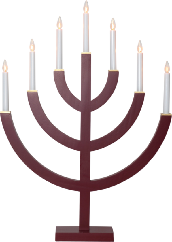 Lysestake Anno 71 cm Rød