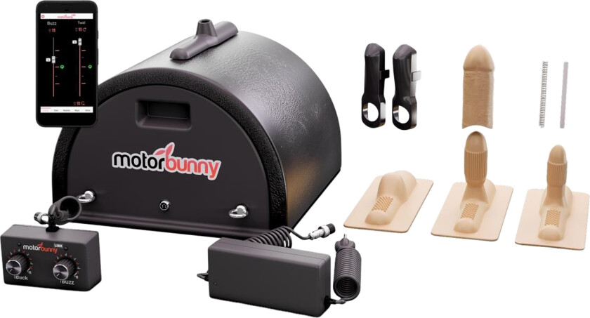 Sex Machine Original med Bluetooth - Svart