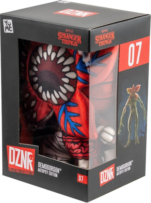 DZNR Autopsy ED Stranger Things mykt kosedyr(Demogorgon)