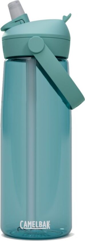 Thrive Flip Straw 750ml, flaske, turkis