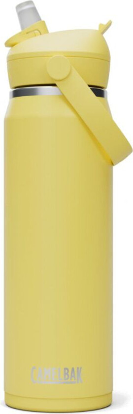 Thrive Flip Straw VSS 750ml, drikkeflaske, gul