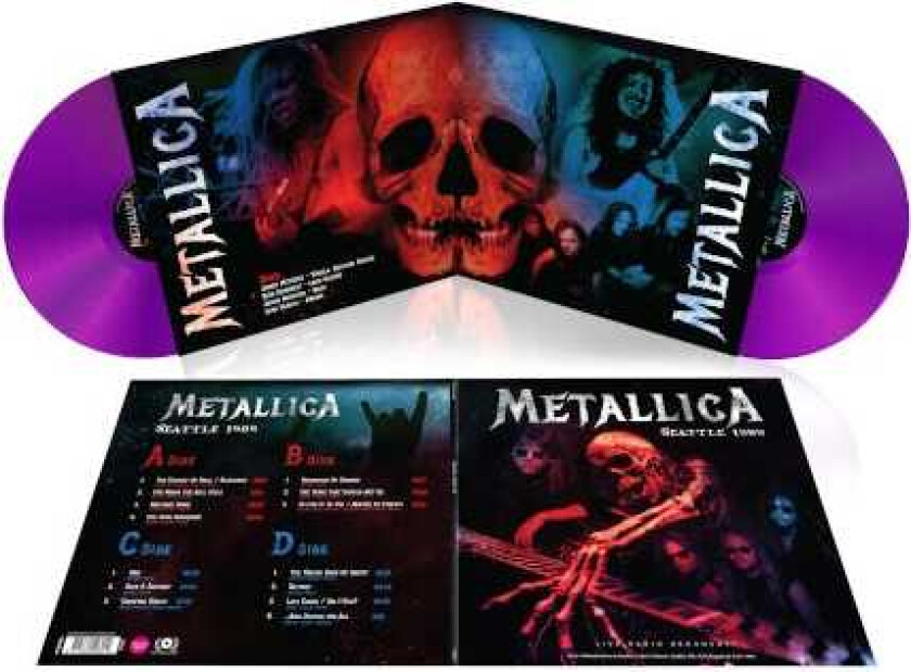 Metallica Seattle 1989 LP/Vinyl