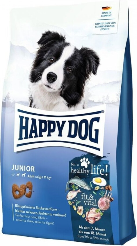 Happy Dog Fit&Vital Junior 10 kg