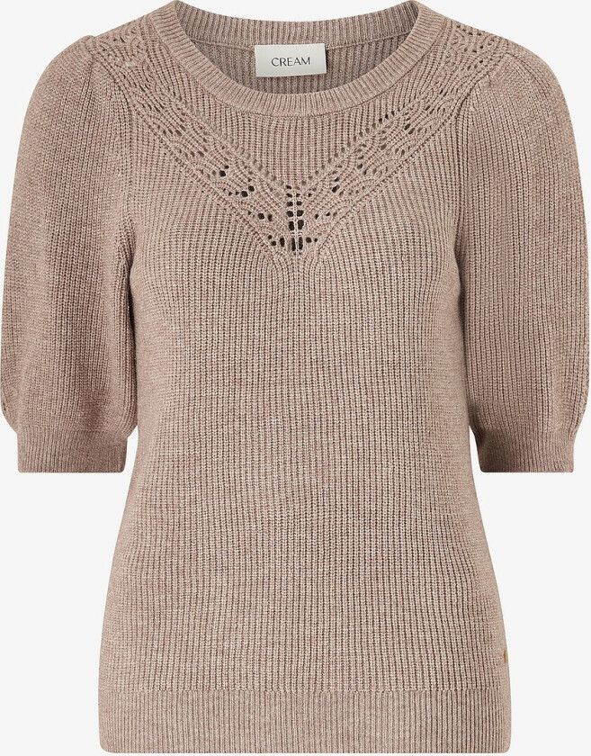 Pullover crDela Short Sleeve Pullover - Brun