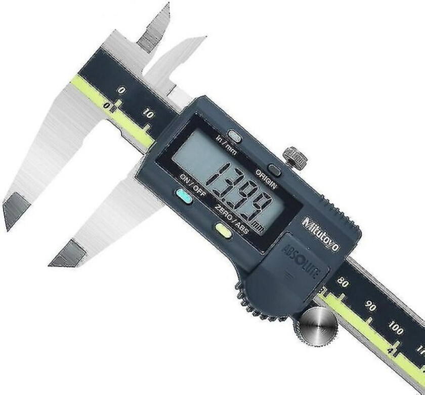 Cnc Mitutoyo Tool Lcd Digital Caliper Vernier Calipere 6 tommer 150 mm Elektronisk Caliper Rustfritt stål Inspektører Målelinjal