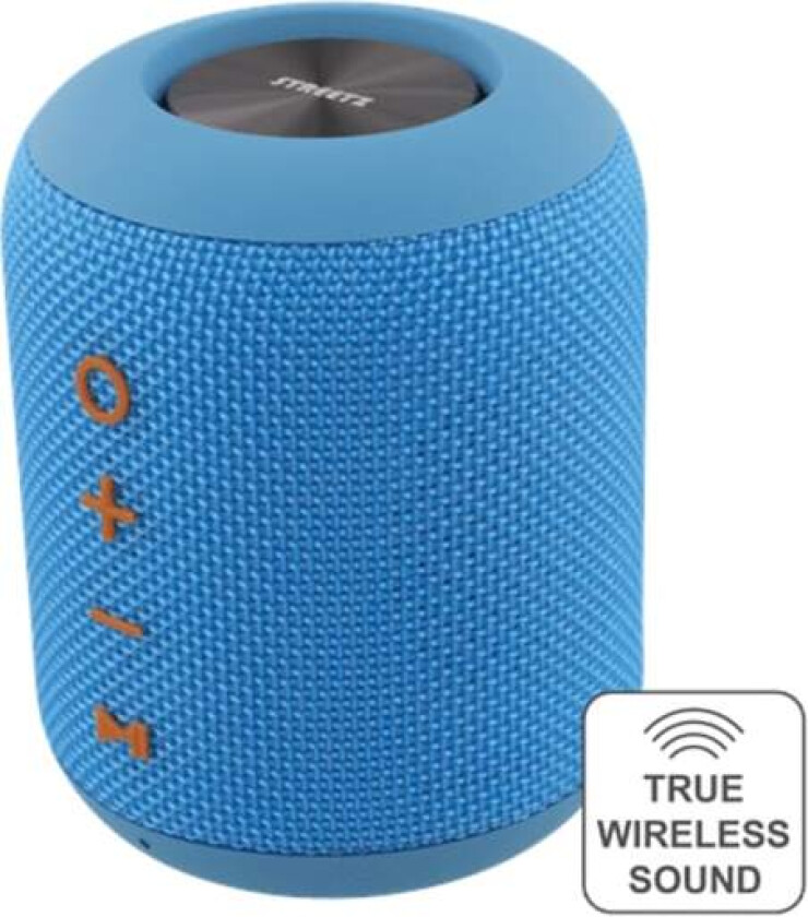 Original STREETZ CM758 Vanntett Bluetooth-høyttaler - Blå