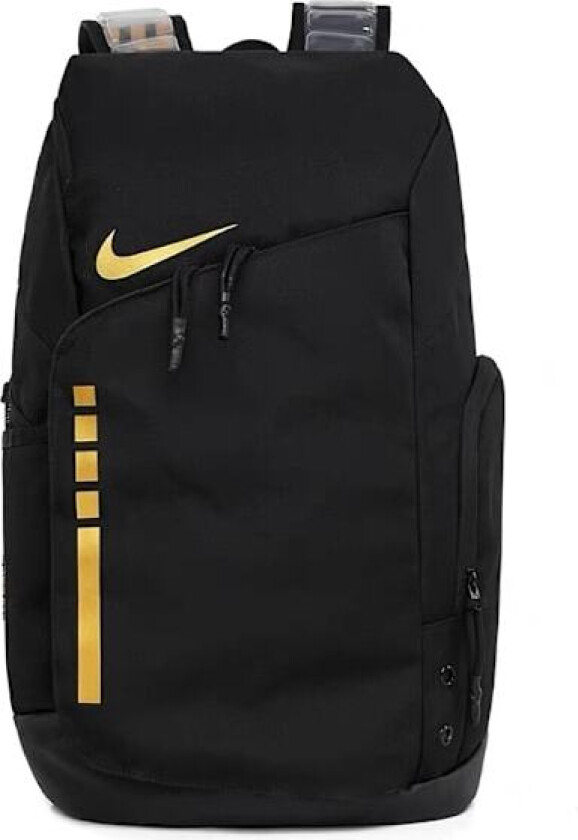 NIKES NIKES stor kapasitet ryggsekk basketball elite luftpute ryggsekk reiseveske trening fritid sportsbag fitness Svart gull