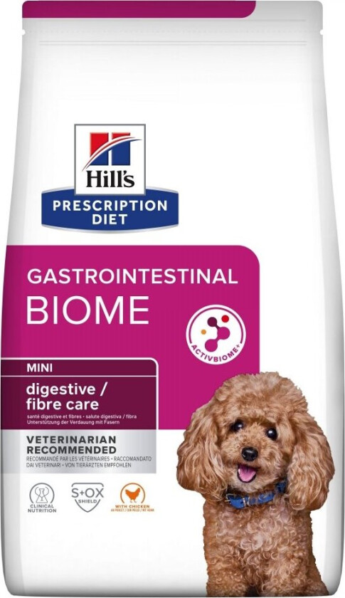 Hill's Prescription Diet Canine Gastrointestinal Biome Mini Digestive/Fibre CareChicken (3 kg)