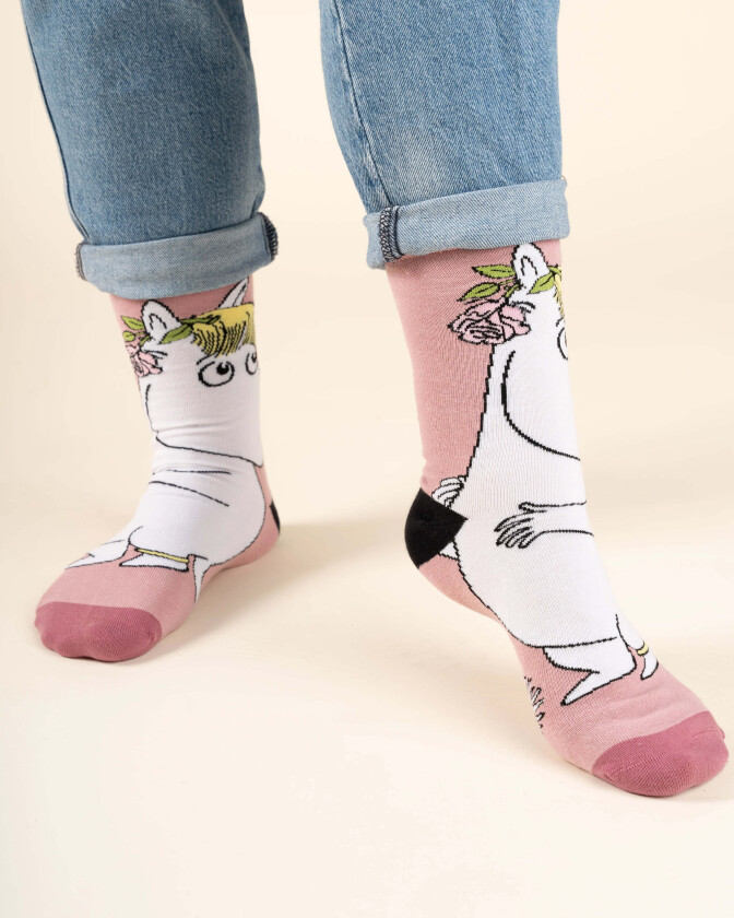 Rosefrøken Sokker, Rosa, 31-34 - Sokker - Bomull,Elastan,Polyamid