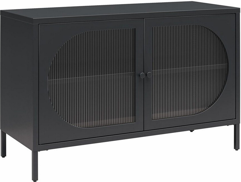 Skap Luna 100x40x64 cm, Svart - 100x40x64 cm, Svart