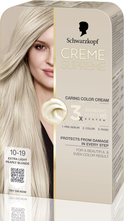 Creme Supreme 10-19 Ultra Light Pearly Blonde - 1 pcs