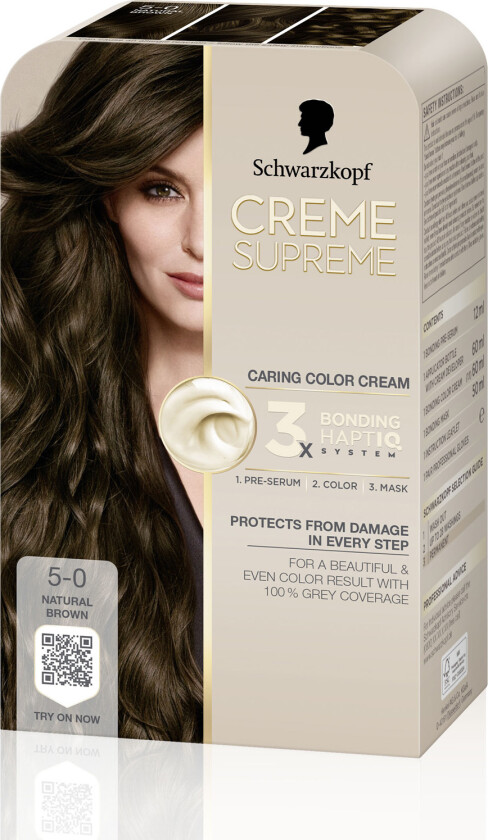 Creme Supreme 5-0 Natural Brown - 1 pcs