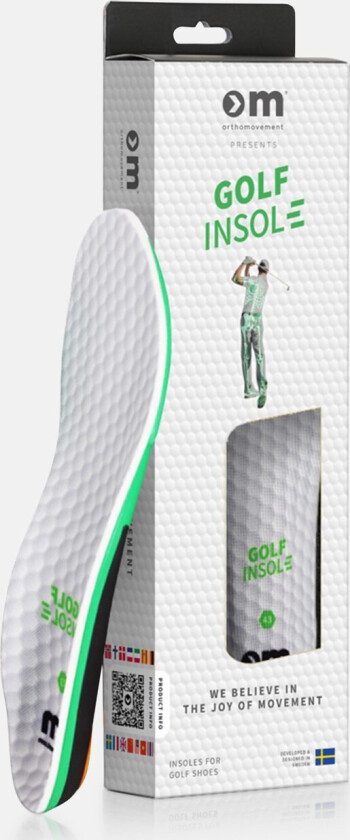 Om Golf Insole, One Color, 43, Såler