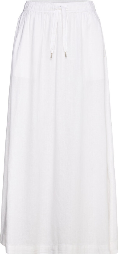 Ellieiw Skirt Langt Skjørt White InWear
