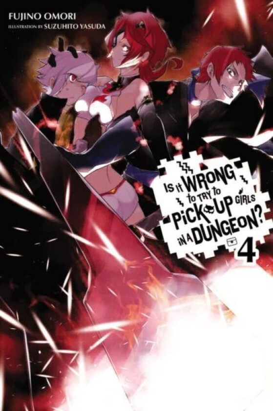 Is It Wrong to Try to Pick Up Girls in a Dungeon?, Vol. 4 (light novel) av Fujino Omori