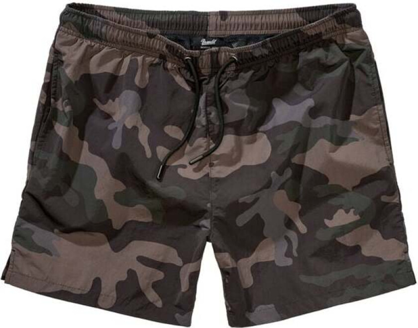 Badeshorts - Swim Shorts - S til XXL - Herrer - mørk-kamufflasje